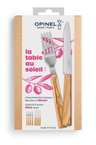 Opinel table solei set - la,