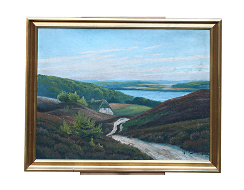 Niels borch landschaft mit - borch,