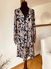 Cream DK Skandi Kleid Paisley
