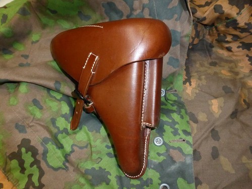 Hartleder holster etui - hartleder, für