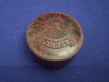 alte Bakelit Schraubdose Pelikan Günther Wagner Hannover Holzoptik