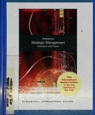 Strategic Management: Concepts and Cases Rothaermel, Frank: