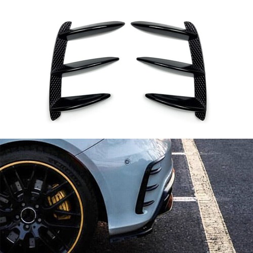 Rear bumper splitter fin flaps - bumper,