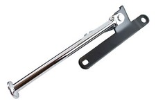 Seitenständer Schwarz Chrom