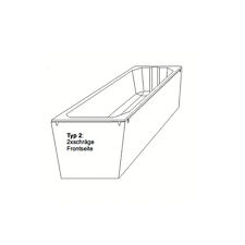 Styropor Wannenträger zu Badewanne Kaldewei Saniform Plus /-star, 170 x 70 cm