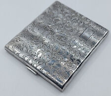 Hoka Zigaretten Etui - Alpacca Zigarettendose florales Muster