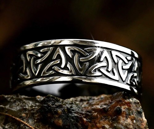 Edelstahl ring bandring - edelstahl,