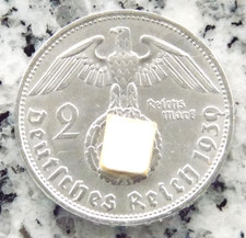 Silbermünze 2 Reichsmark 1939