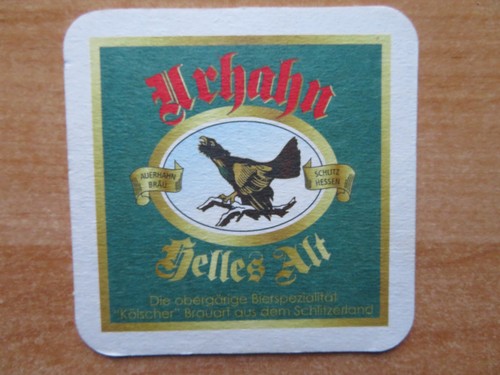 Bierdeckel lauterbacher bier - lauterbacher,