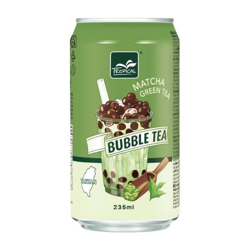 Tropical bubble tea matcha - tea,