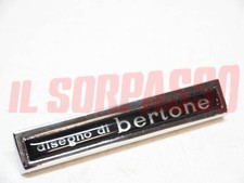 Emblem Geschriebenes Zeichnung Von Bertone Kotflügel Metall Alfa Romeo Giulia