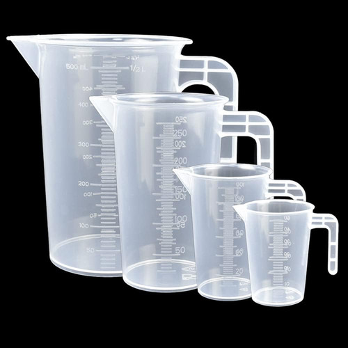 Messbecher kunststoff 500ml - messbecher, 50-500ml