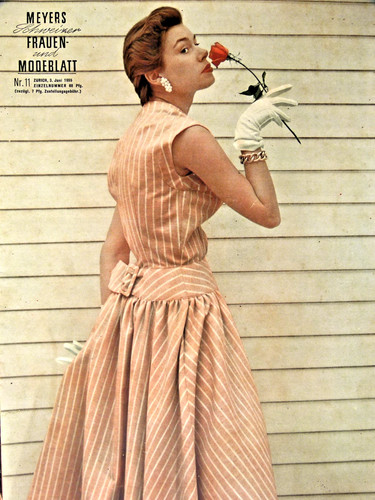 Altes modeheft von - von, 1955