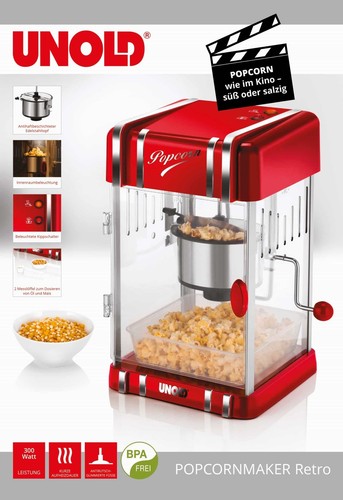 Unold popcorn maschine - unold, popcorn-maschine