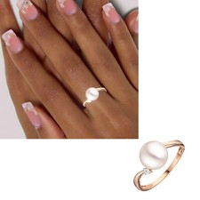 Damen Ring 585 Gold Rosegold