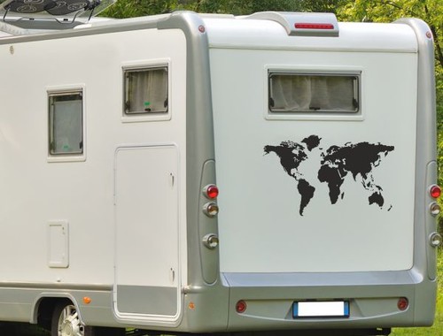 Aufkleber wohnwagen wohnmobil - aufkleber,