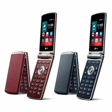 LG Wine Smart2 H410 Android TouchScreen Big Keyboad 4G LTE Unlocked Flip Phone