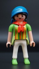 Playmobil Figur Frau schwarze Haare Nr. 7456