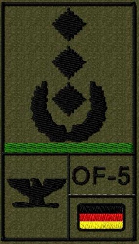 Rangabzeichen mit nato - rangabzeichen,