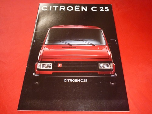 Citroen c25 kastenwagen - citroen,