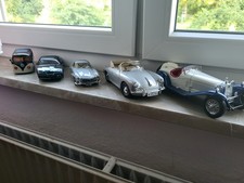 Burago Sammlung von Autos - 1:18 Porsche 356, Alfa Rome, 1:24 Mercedes-benz..