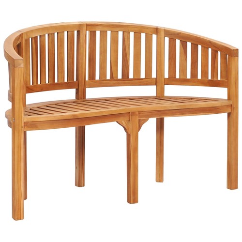 Bananenbank massivholz teak - bananenbank,