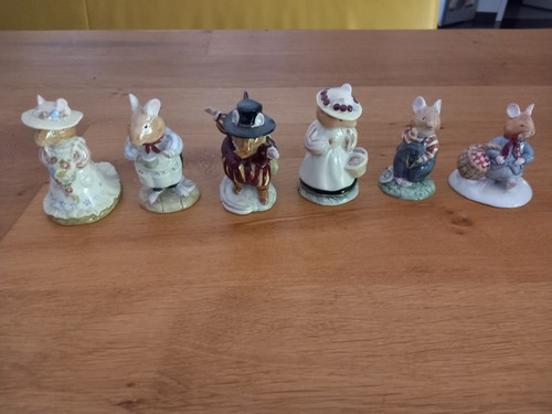 6er set royal doulton brambly - set,