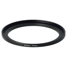 Step Up Ring Adapter 67mm auf 77mm Kamera Objektive Universal