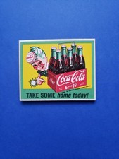 Coca Cola Metal Enamel  "Take