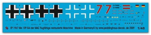 Peddinghaus 1967 me - 1/48, 109