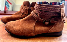 Minnetonka braun Wildleder