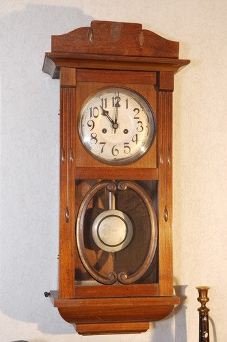 Jungendstil wandpendeluhr - jungendstil,
