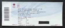 Ticket UEFA EL 2010/11 Manchester City vs. Aris Thessaloniki # 123