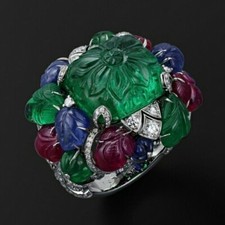 Tutti Frutti Carved Multi