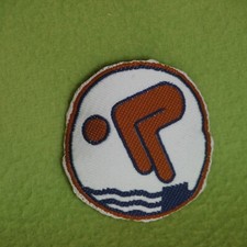 Bronze -Schwimm-Abzeichen zum Aufnähen