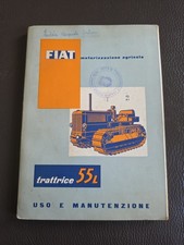 FIAT Trattrice 55L Traktor Schlepper Bedienungsanleitung von 1955 Original