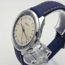 Raketa 24h Polar Uhr 40mm Handaufzug überholt neues Lorica Band Vintage