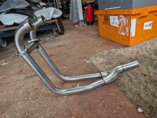 Suzuki GS500 E/F 1989-2009 2-1 Edelstahl Delkevic Auspuff Krümmer Downpipes