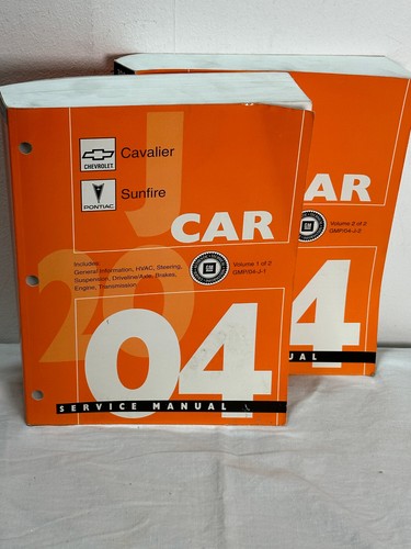 Service manual 2004 - service,