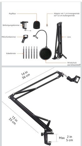 Mikrofonständer stativ neu - mikrofonständer,