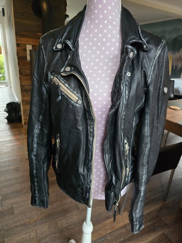 Gipsy damen biker lederjacke - gipsy,