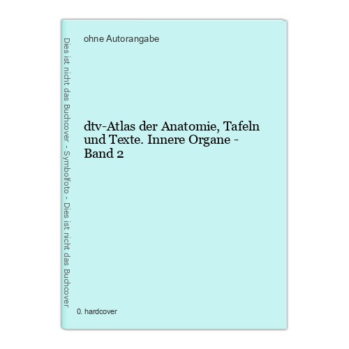 Dtv atlas der - anatomie,, tafeln