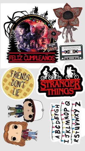 Stranger things tortenaufleger - stranger,
