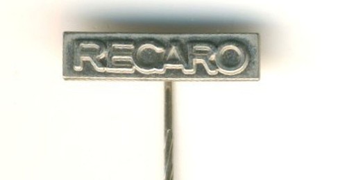 Alte anstecknadel von - alte, recaro