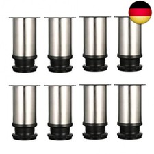 Qrity 8X Tischbeine Edelstahl