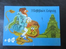 AK Messestadt Leipzig Löwe um 1978