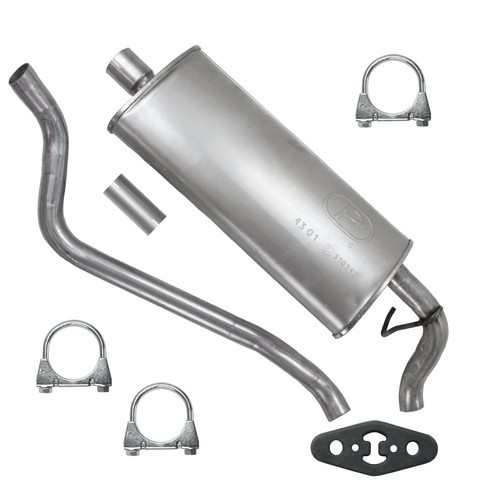 Endtopf auspuff für jeep - auspuff,
