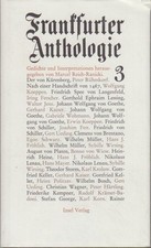 Frankfurter anthologie - frankfurter,