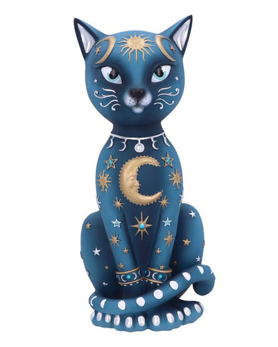 Spirituelle katzenfigur mit - spirituelle,