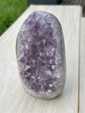 872g Amethyst Druse mit